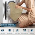 thumbnail image 2 of 100% Waterproof 3 Seater Recliner Sofa Covers, Anti-Slip Recliner Sofa Covers with Pockets, Elastic Straps, Washable Reclining Sofa Protector for Kids, Pets, Dogs, Khaki, 2 of 8