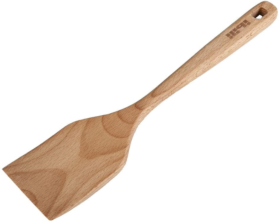 Brown IBILI Spanish Spoon Round 30 cm of Beech Wood 