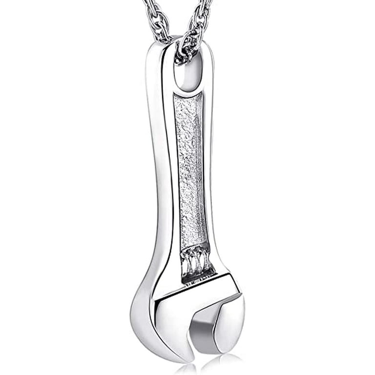 Stainless steel sale necklace for ashes