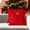 Red, variant on Christmas Throw Pillow Covers 18x18 Inch, Decorative Square Pillowcases, Farmhouse Holiday Cushion Covers for Couch Sofa Living Room Bedroom Outdoor Home Decor