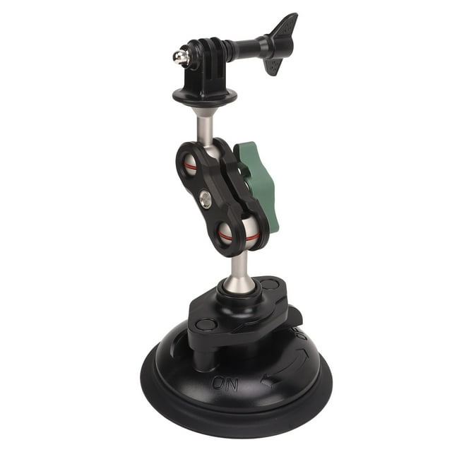 Camera Suction Cup Mount, 1/4 Inch Thread Action Camera Suction Cup Mount For Outdoor Street Glass For Insta360