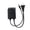 Black, variant on Compatible Power Adapter DC12V 2A 5.5x2.1mm Plug Waterproof Outdoor Use AC100 240V Input for Cameras Lights