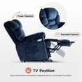thumbnail image 4 of MCombo Dual Motor Power Recliner Lift Chair with Adjustable Headrest, 4 of 8