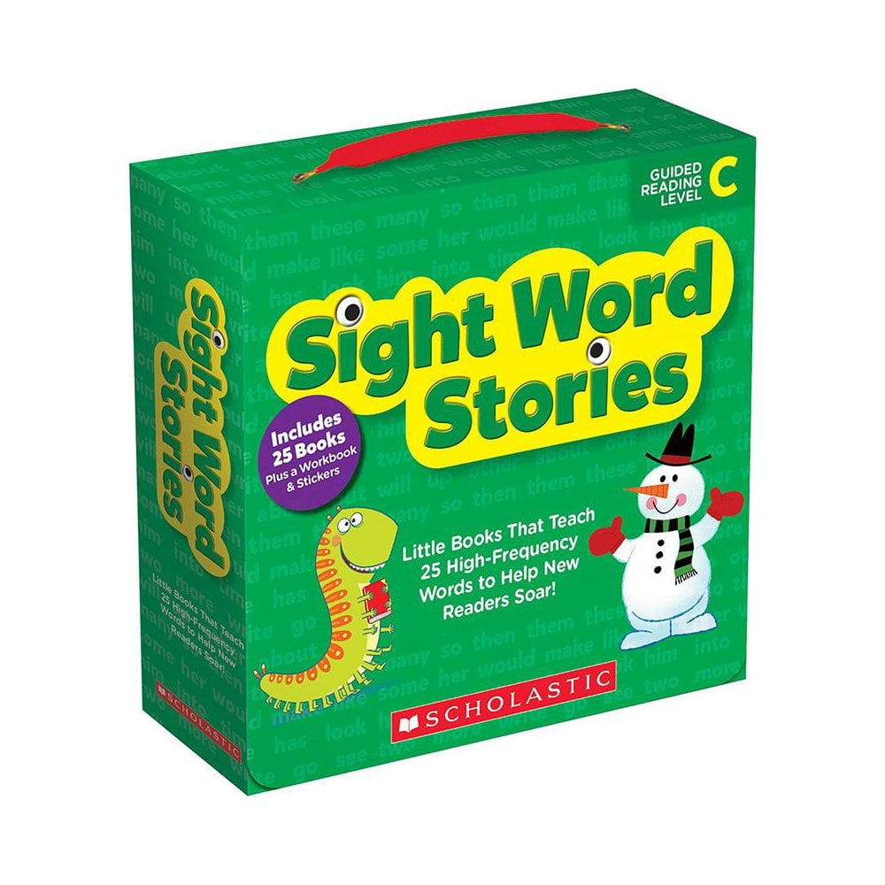 Sight Word Stories: Level C (Parent Pack): Fun Books That Teach 25 Sight Words to Help New Readers Soar, (Paperback)