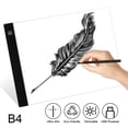 thumbnail image 4 of Amdohai B4 Ultra-thin LED Light Pad Light Box Dimmable Brightness USB Powered Artcraft Tracing Light Table, 4 of 8