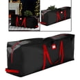 thumbnail image 3 of Bolsa de almacenamiento para árboles de Navidad Zulema Dobles Negro 122x34x51cm, 3 of 7