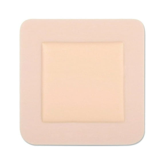 Medline Optifoam Adhesive Dressings 4" x 4" Size 10/Box MSC1044Z, Box of 10