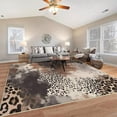 thumbnail image 3 of Leopard Print Abstract Area Rug, 3 of 6
