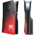 thumbnail image 1 of Cover Plates for PS5 Slim, Premium ABS Faceplate Shell Covers - Spider Pattern Skin, 1 of 6