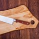 thumbnail image 2 of 1 par de mangos de cuchillo de madera de repuesto con agarre antideslizante para cortador, mango de cuchillo de chef antideslizante, fácil de instalar, agarre de madera de repuesto, 2 of 7
