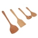 thumbnail image 5 of Espátula de madera para cocinar, espátula de madera multiusos antideslizante con cuchara, utensilios de cocina de madera para freír y guisar en casa, 5 of 10
