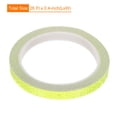 thumbnail image 2 of Uxcell Reflective Tape, 3 Roll 26 ft x 0.4-inch Adhesive High Visibility Safety Tape Reflector, Fluorescence Green, 2 of 6