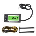 thumbnail image 1 of Oubit Waterproof Hour Meter,0‑25000RPM Digital Tachometer 0‑999999H Digital Hour Meter Motorcycle Hourmeter Luxury Finish, 1 of 9