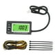thumbnail image 1 of BOROCO 0‑25000RPM Tacómetro digital 0‑999999H Contador de horas Pantalla LCD IP65 Impermeable Universal para motocicleta ATV Cortacésped, 1 of 14