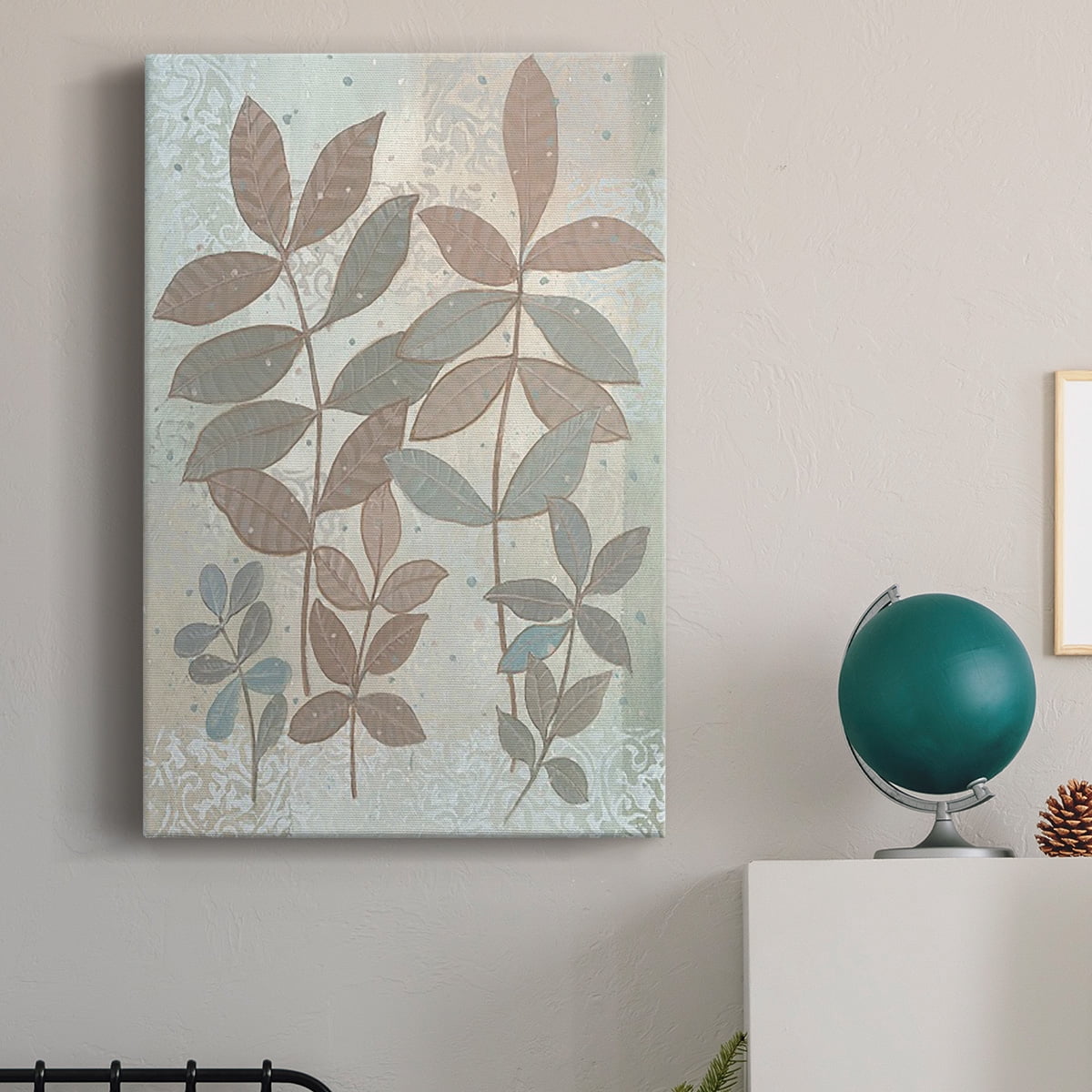 Leaf Cluster II Premium Gallery Wrapped Canvas - Ready to Hang