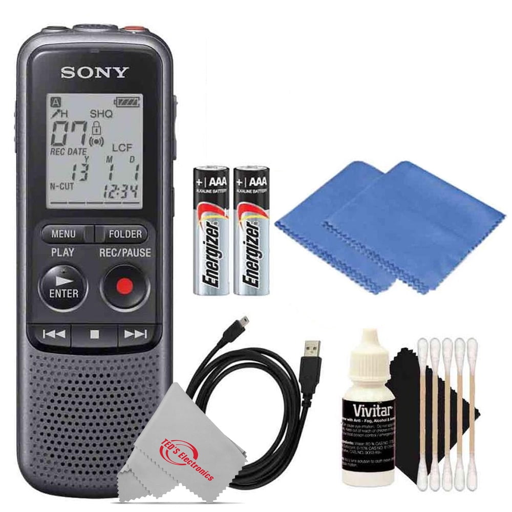 Sony ICD-BX140 Digital Mono MP3 Dictaphone Voice Recorder 4 GB Built-In Memory 