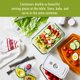 thumbnail image 3 of Recipiente de almacenamiento de alimentos ZWILLING Fresh & Save de vidrio pequeño, 3 of 9