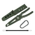 thumbnail image 1 of Alicates de Pesca, Herramienta de Pesca Plegable Multifuncional para Exteriores, Alicates Trenzados, Juego de Controlador de , Herramie verde shamjiam Agarre de pesca, 1 of 9