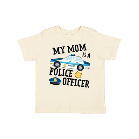 

Inktastic My Mom is a Police Officer Gift Toddler Boy or Toddler Girl T-Shirt