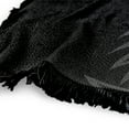 thumbnail image 3 of ACDC Blanket, 50'x60' Black Ice Woven Tapestry Cotton Blend Fringed Throw, 3 of 5