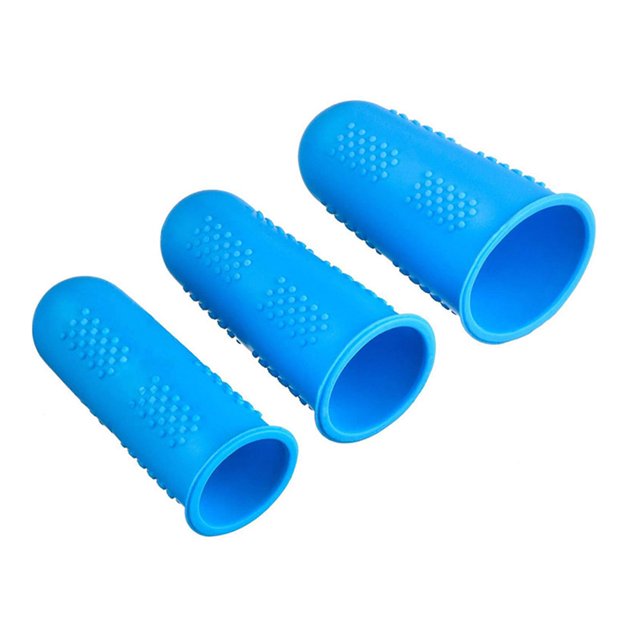 VALINK Silicone Fingers Cover Cap Fingertip Protector Anti-skid Heat Resistant For Kitchen Barbecue