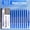 Blue-10pcs, variant on 10 PCS Permanent Markers Pens Manga Waterproof Double Sided Colored Oily Ink Sketch Painting Art Supplies Stationery