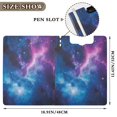 thumbnail image 3 of FORMRS A4 Clipboard Folder with Pen Holder Horizontal Foldable School Office Binder, Galaxy Pattern, 3 of 9