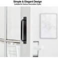 thumbnail image 3 of Puerta corredera, paquete de 2 puertas corredizas S, puerta S Compatible con el Kit de puerta de tablero de gabinete, puerta Interior Exterior S con tornillo, 3 of 5