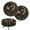 Butterfly Moon Flower, variant on ZUXONGSY Sunflower Butterfly Stool Covers Cushion Set of 2 Piece Size M Round Chair Covers with Elastic Bottom Round Padded Cushioned 13"-15" Bar Stool Cushions Cover Home Decor