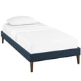 thumbnail image 2 of Modway Tessie Twin Fabric Bed Frame with Squared Tapered Legs in Azure, 2 of 5