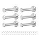 thumbnail image 1 of 6Pcs, gancho de pared de 2.63" para toallas, gancho para batas, colgador de toallas individual de acero inoxidable, 1 of 4