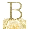 thumbnail image 2 of Unik Occasions Collection Rhinestone Wedding Cake Topper, Gold, 2 of 7