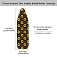 thumbnail image 5 of HELLHERO Iron Cover for Ironing Board Sunflowers Ironing Board Covers Fits Standard 54" x 15" Inch Boards Stain & Scorch Resistant, Home Decor, 5 of 5
