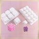 thumbnail image 5 of Molde de silicona para pastel de mousse de chocolate con forma de cubo de Rubik tridimensional, molde de yeso para velas de aromaterapia con forma de bola pequeña, 5 of 5