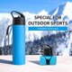 thumbnail image 5 of Blue Outdoor Sports Silicone Water Cup 600ml Cycling Water Cup Portable Ring, 5 of 5