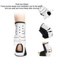 thumbnail image 3 of Sonducket Corrector de postura de banda para tobillos, cuidado de la salud, nailon, gran resistencia, órtesis Flexible, protectores de articulaciones, Ropa Deportiva, Zapatos L/XL（Derecha） Sonducket OD031796-03, 3 of 6