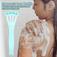 thumbnail image 5 of Back Scrubber for Shower Silicone Body Scrubber Massage Back Washer Body Shower with Handle Blue, 5 of 7