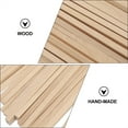 thumbnail image 5 of Pungan DIY Material 30pcs DIY Wood Battens Material Durable Art Craft Building Model Materials,11.81"X0.24"X0.24", 5 of 10
