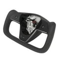 thumbnail image 1 of Yoke Steering Wheel, Racing Style Leather Replacement with Heating Function for 2021 to 2024, Enhanced Comfort and Control, 1 of 7