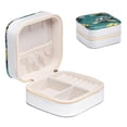 thumbnail image 2 of Sea Turtle Portable Square Jewelry Box Organizer for Rings Earrings Necklaces Bracelets Travel Girls Women, 2 of 7