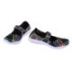 thumbnail image 3 of Zapatos tejidos para mujer resbalón en sandalia casual plana elástica Colorido negro Sunnimix Zapatos tejidos respirables para mujer, 3 of 8