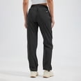 thumbnail image 3 of MASKERT Women's Hiking Pants-27" Lightweight Quick Dry Sweatpants Casual Safari Work Travel Outdoor Clothes Black（Size XS-XXXL）, 3 of 9