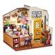 thumbnail image 1 of Kit de casa en miniatura Rowood Homey Kitchen con LED para adultos, 1 of 8