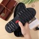 thumbnail image 3 of 1 par de suelas de goma de repuesto para zapatos, un par de suelas antideslizantes resistentes al desgaste para zapatos de cuero, color negro., 3 of 6