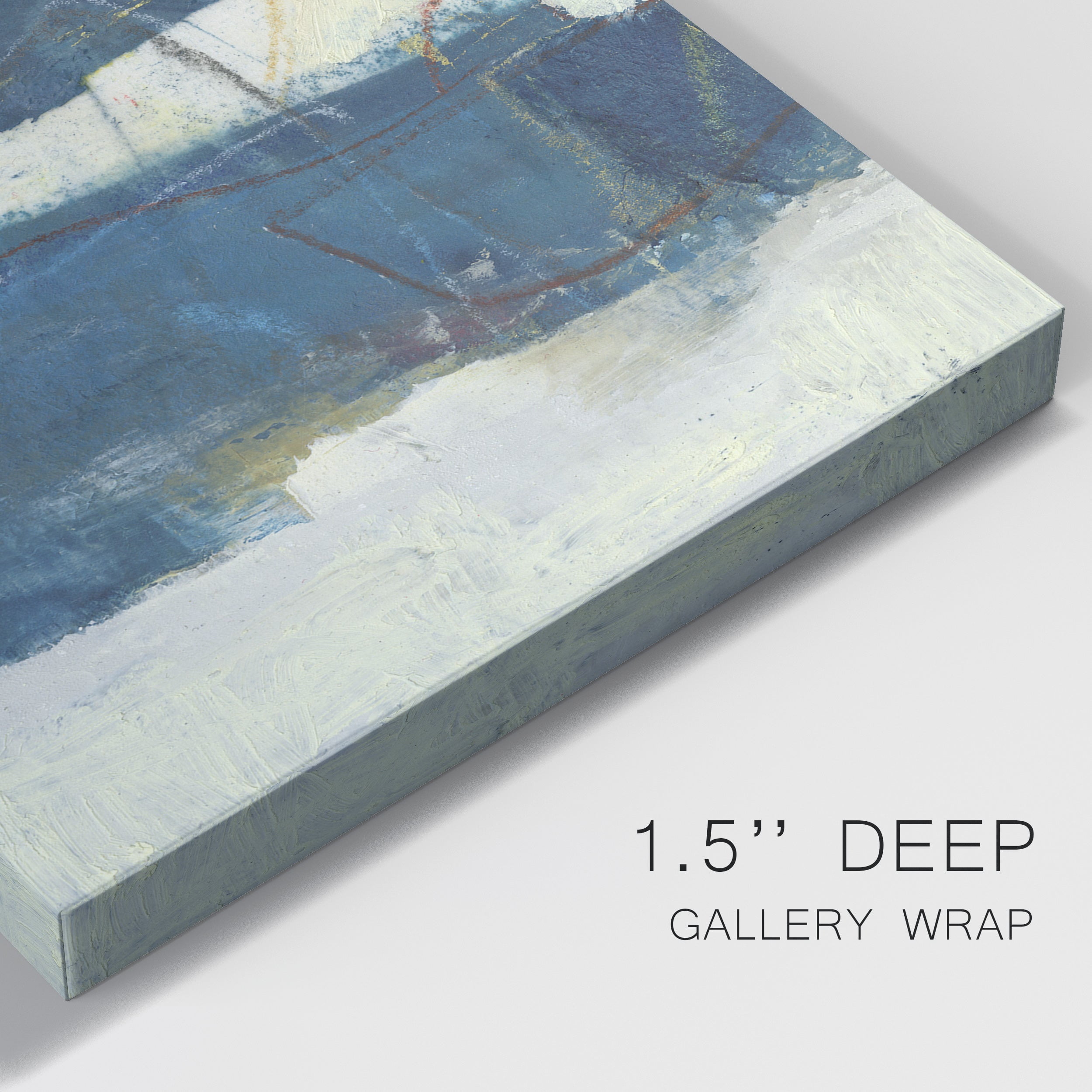 Frazil IV Premium Gallery Wrapped Canvas - Ready to Hang