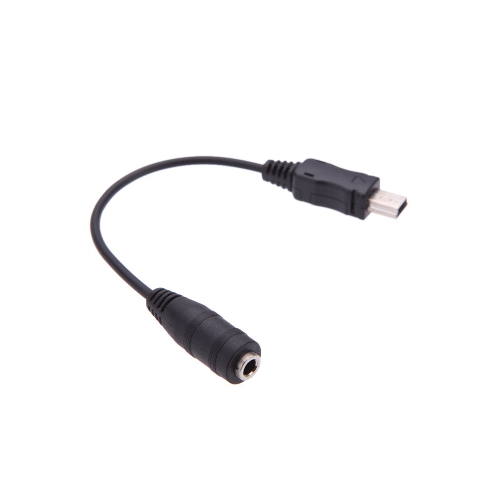 Mini USB to 3.5mm Mic Microphone Adapter Cable Cord for Gopro HD Hero 1