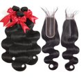 thumbnail image 2 of Hair Bundles YIBUSI 12A Brazilian Body Wave 40 45 50 cm con cierre, 2 of 6
