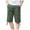 Green, variant on Njoeus Mens Cargo Capris Shorts Below Knee Men Cotton 3/4 Loose Fit Below Knee Long Shorts Capris Cargo Short Pants S-4XL