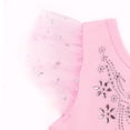 thumbnail image 4 of Toddler & Little Girls' Ballet Leotard Dress - Ruffle Sleeves, Shiny Tutu Skirt - Ballerina Stage Outfit, 4 of 6