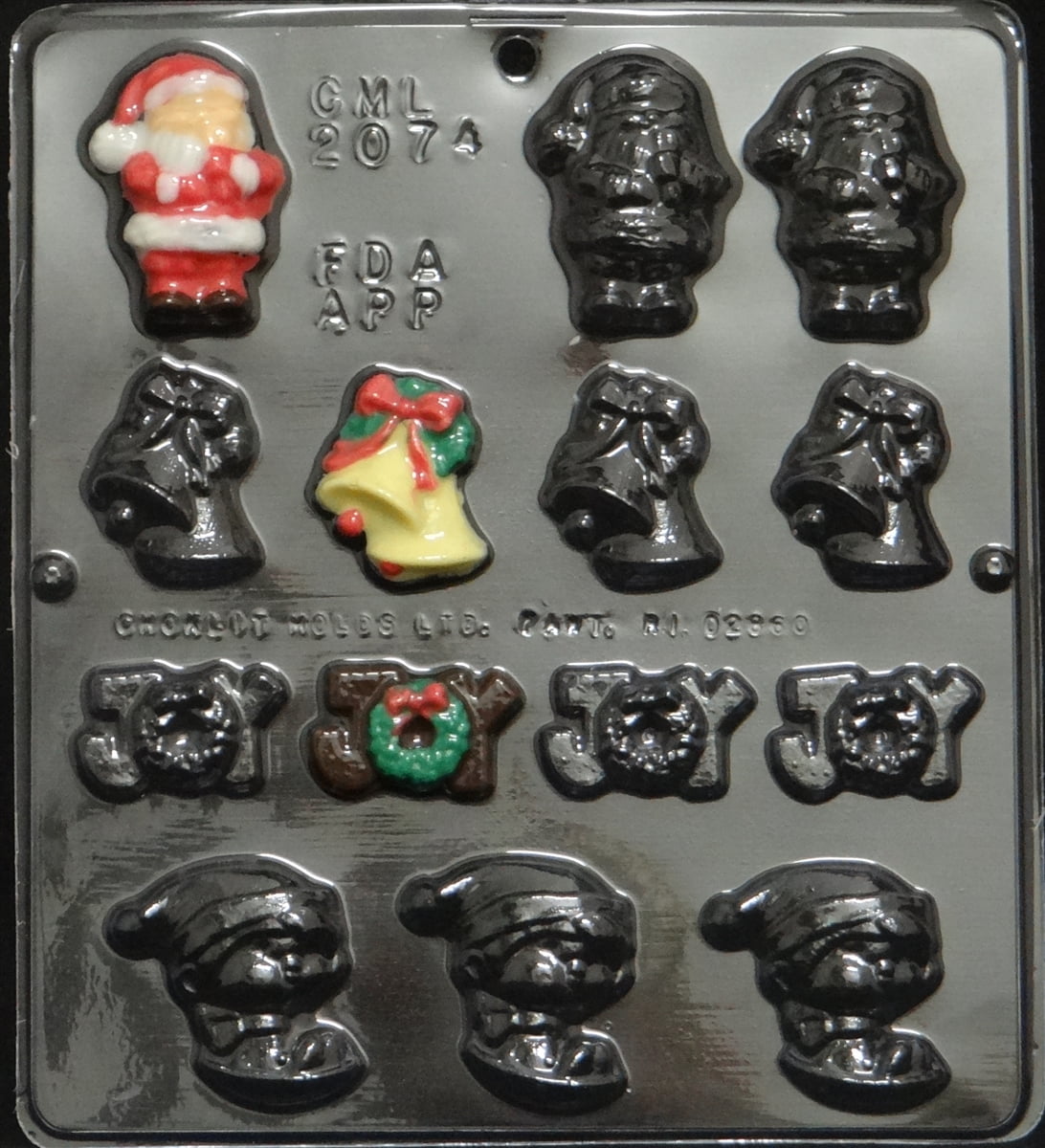 Easy homemade filled chocolates 2074 Christmas Assortment Chocolate Candy Mold - Walmart.com - Walmart.com